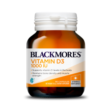 Blackmores 维他命D3 1000IU / Vitamin D3 1000IU
